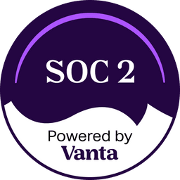 Vanta SOC 2 badge