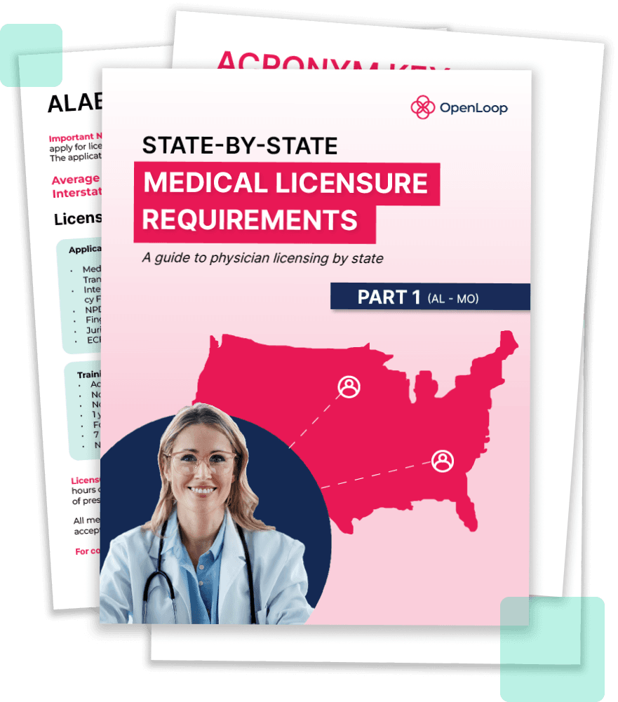 State-by-State Medical Licensure Requirements (Part 1)